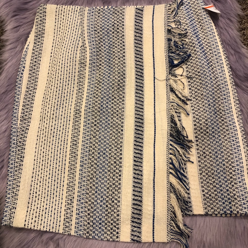 Halogen knit asymmetrical skirt - NWT, very cute